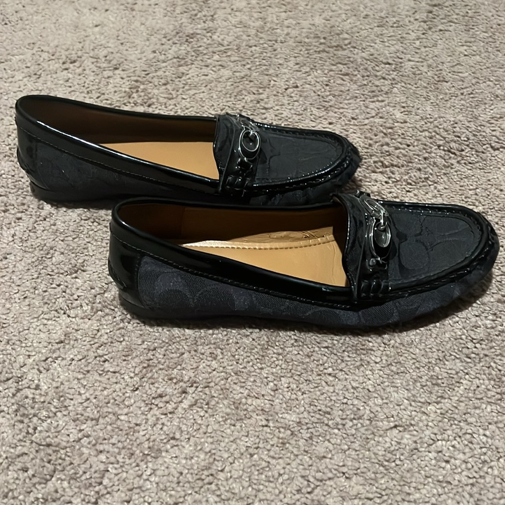 Coach black flats. Size 7.5 - Picture 5 of 8